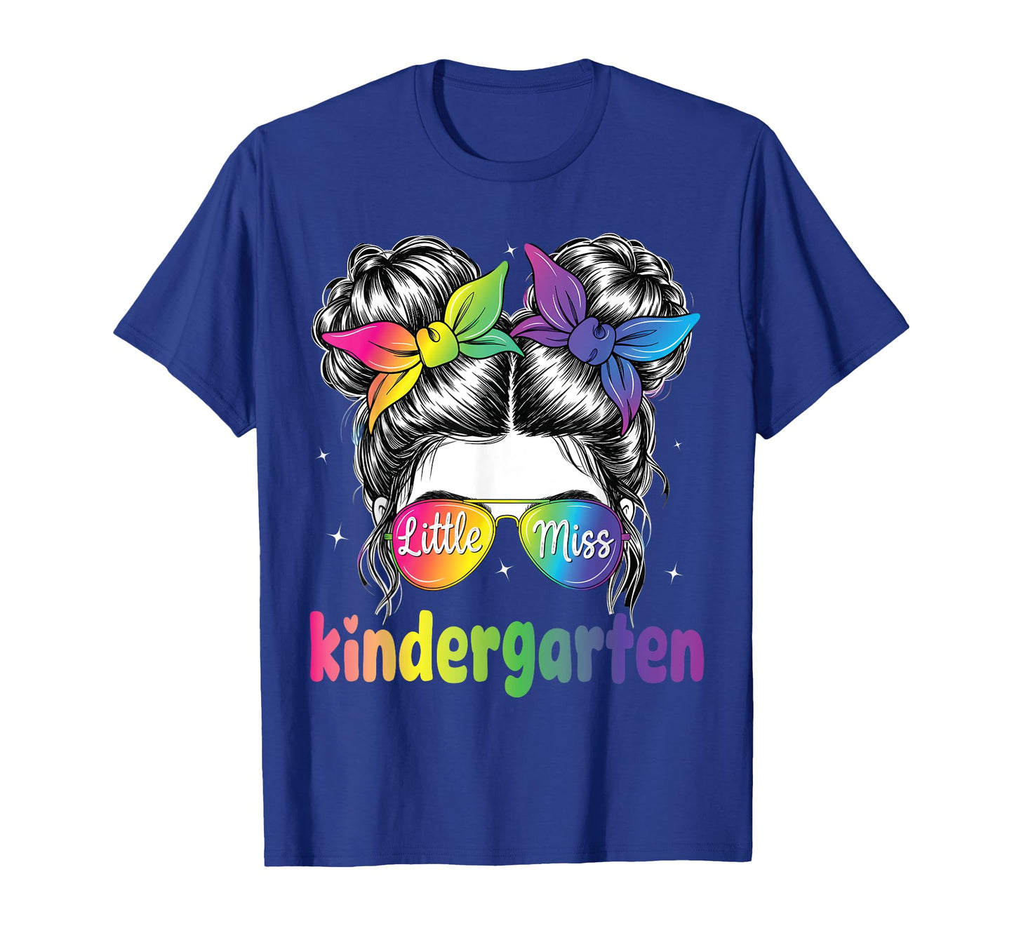 Little Miss Kindergarten First Day Of School 1st Day Girls T-Shirt