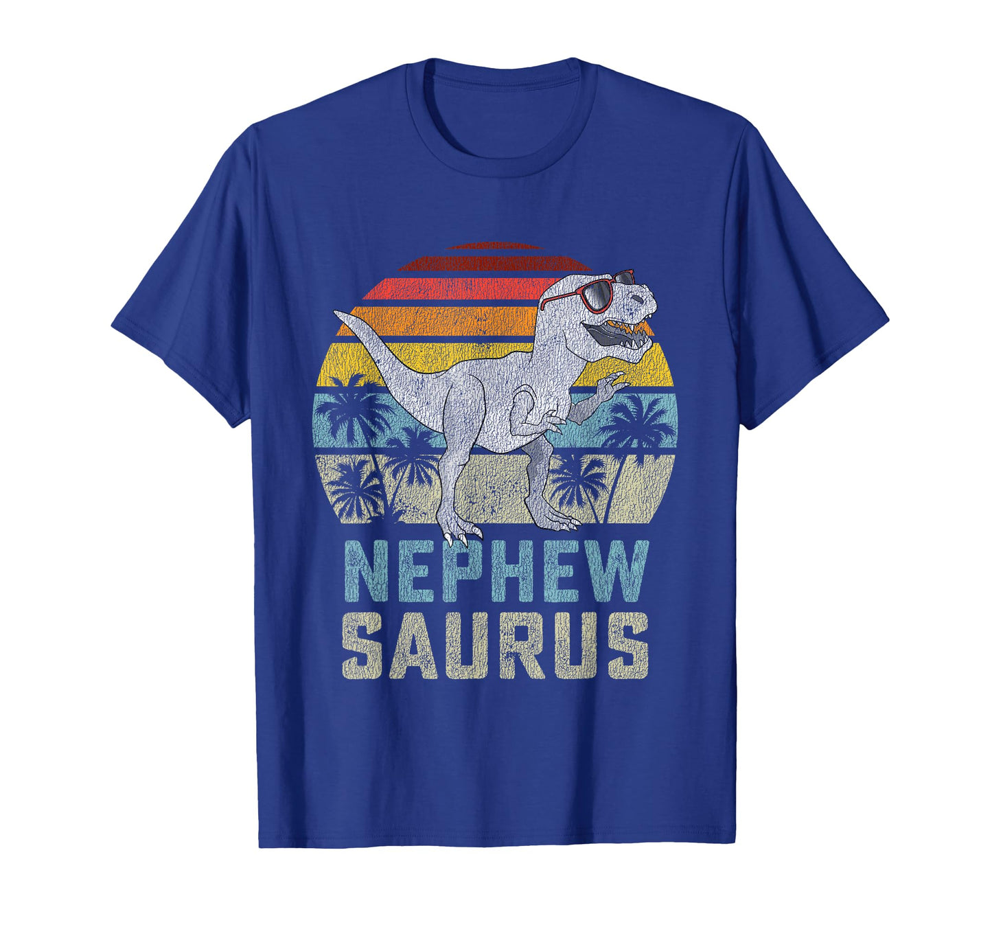 Nephewsaurus T Rex Dinosaur Nephew Saurus Family Matching T-Shirt