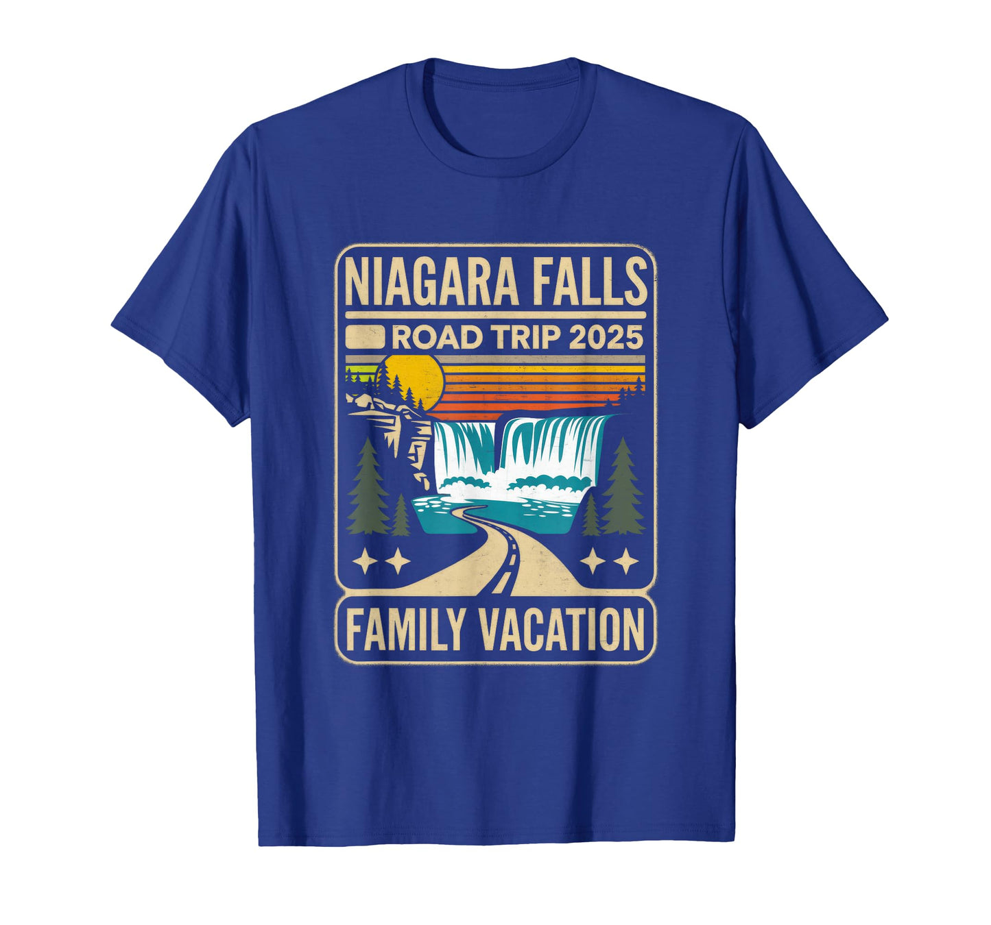 Niagara Falls Road Trip 2025 Family Vacation T-Shirt