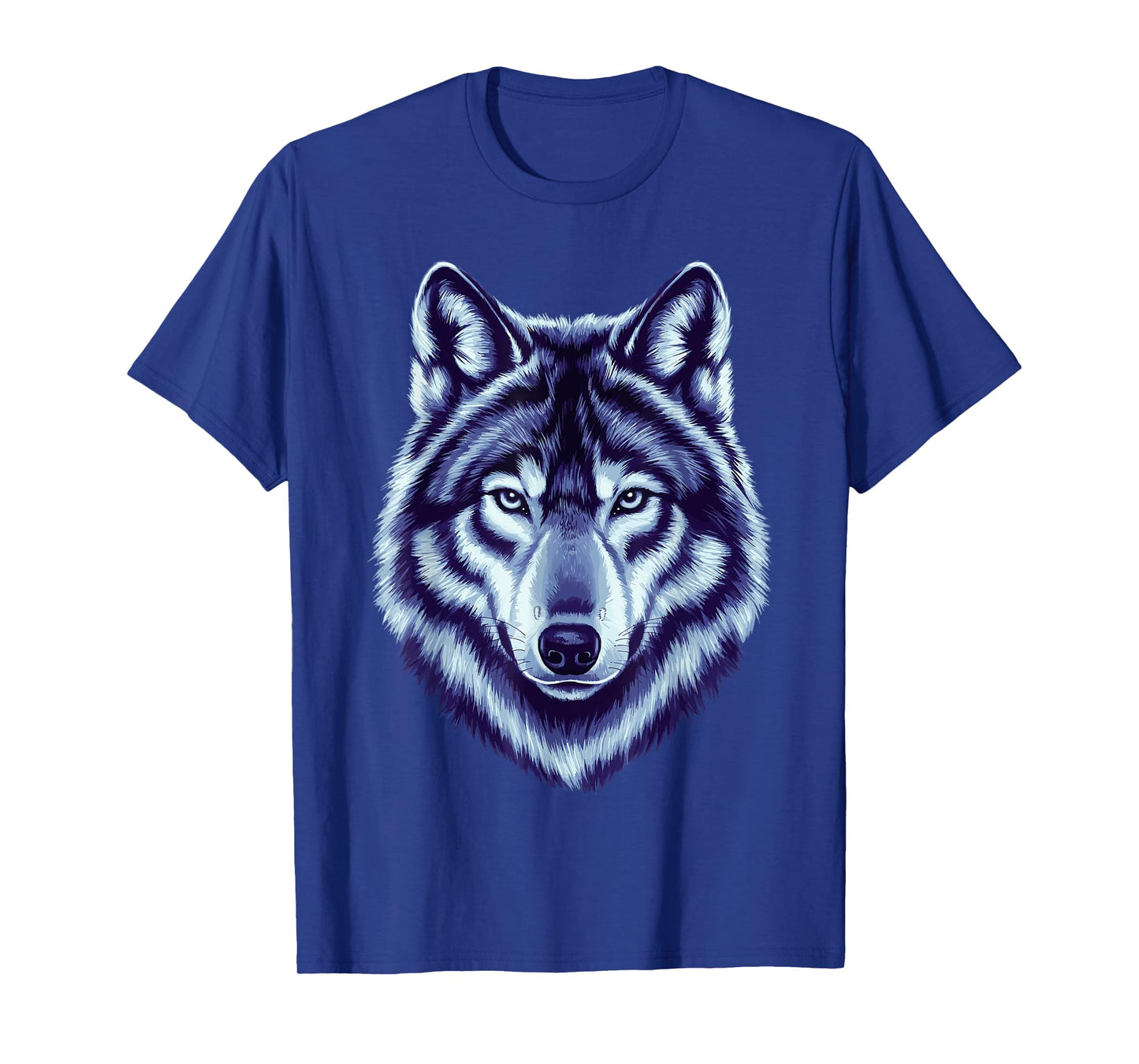 Cool Wolf Art For Men Women Howling Wolf Wolves Lover T-Shirt