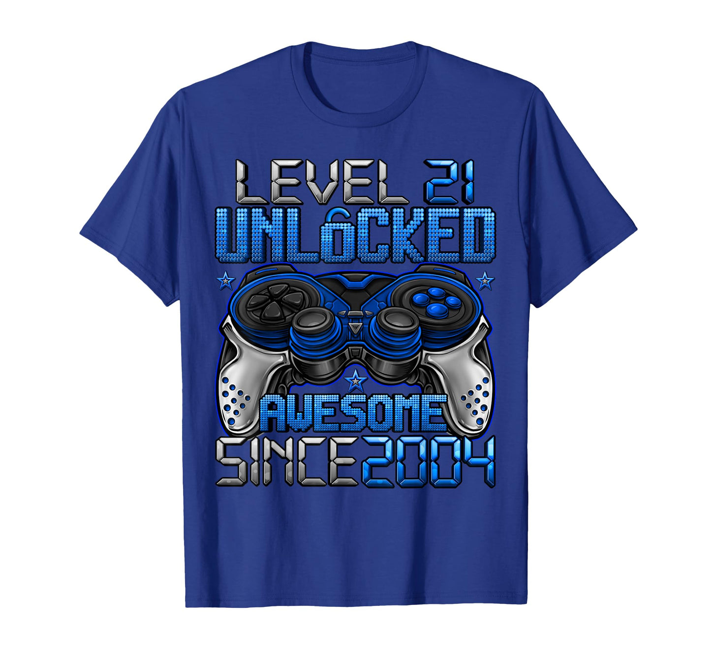 Level 21 Unlocked 21 Year Old Gifts Boys 21st Birthday Boy T-Shirt