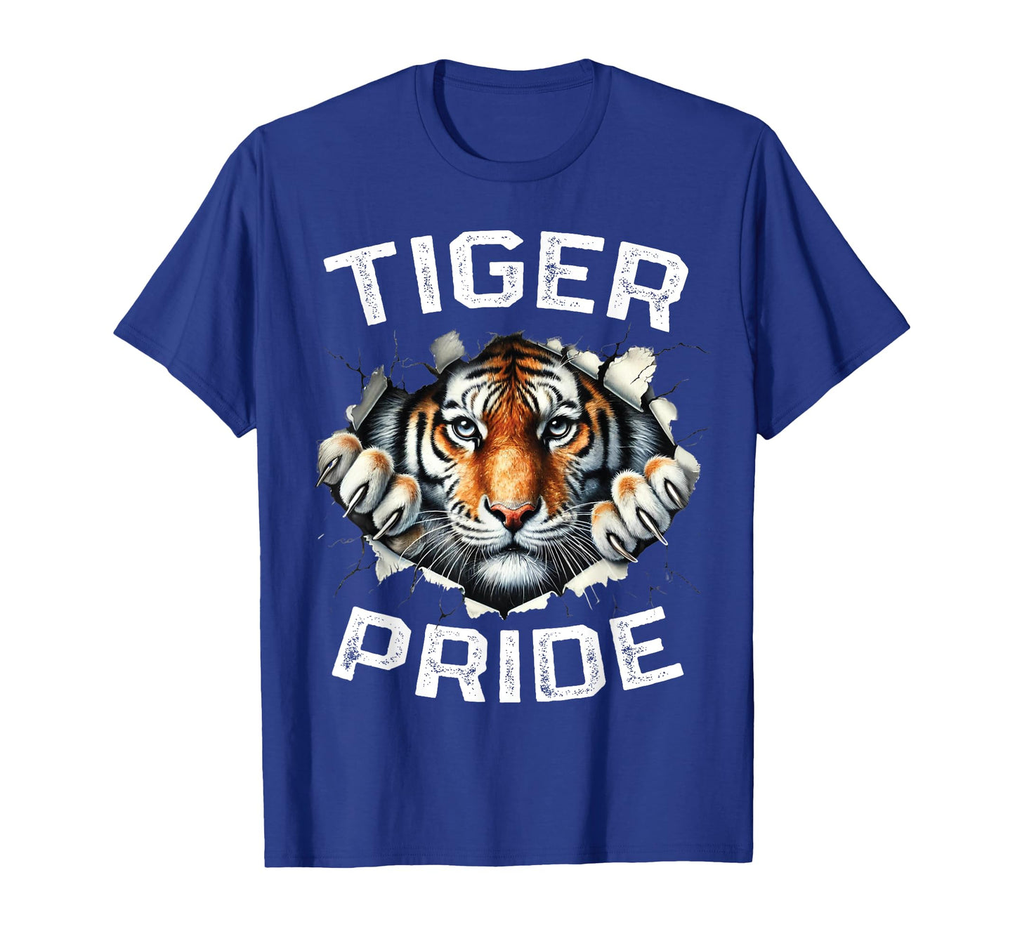 Tiger Pride Vintage Retro Tiger School Sports Team T-Shirt