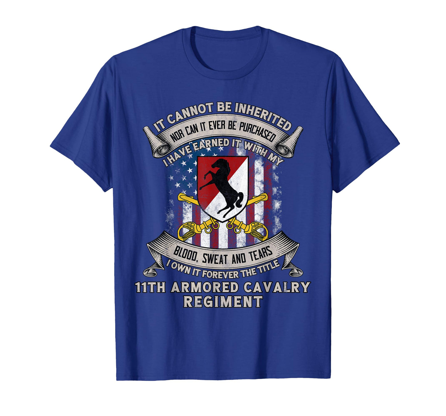 11th Armored Cavalry Regiment Blackhorse Regiment Fort Irwin T-Shirt