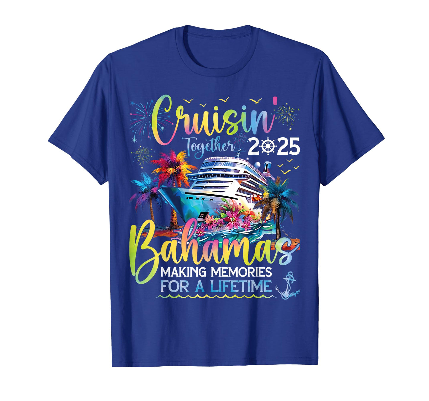 Bahamas Cruise Essentials Family Cruise Bahamas 2025 T-Shirt
