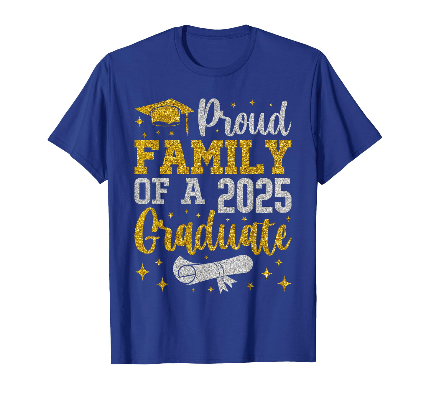 Proud Family of A 2025 Graduate Senior 2025 Graduation T-Shirt