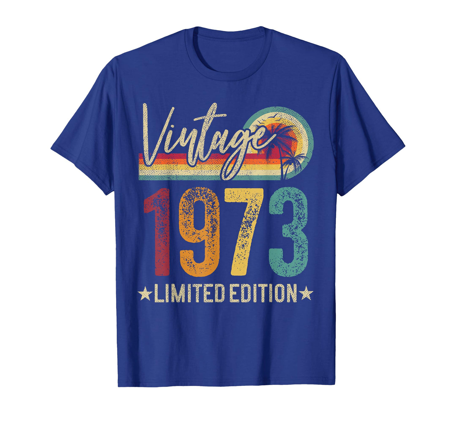 1973 53rd Birthday 53 Years Old Retro Men Women - Vintage T-Shirt