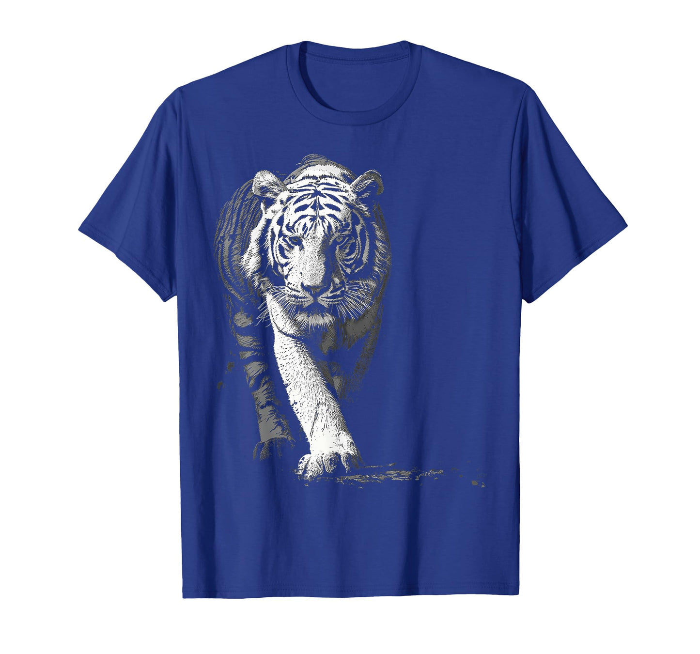 Tiger Drawing Animal Graphic Illustration Tiger T-Shirt