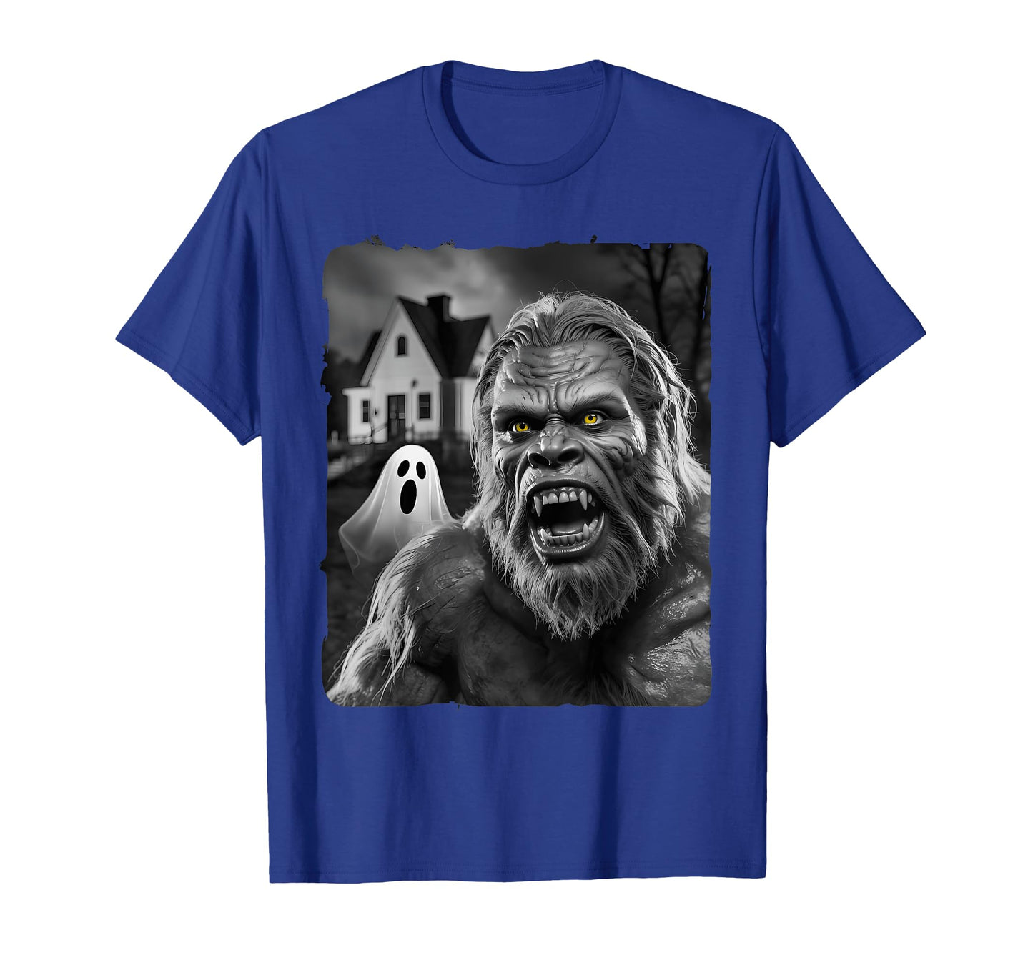 Funny Bigfoot Sasquatch Halloween Costume for Boys Kids Men T-Shirt