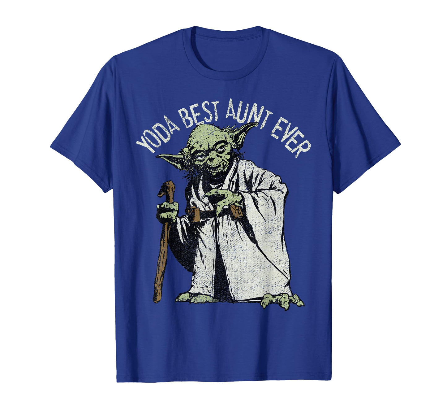 Star Wars Yoda Best Aunt Ever Portrait T-Shirt