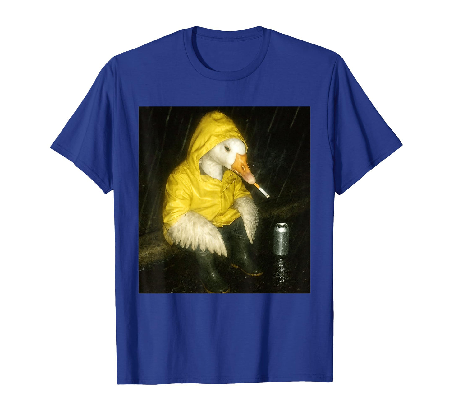 Funny Smoking Goose Meme Cigarette Goose Lover Men Women T-Shirt