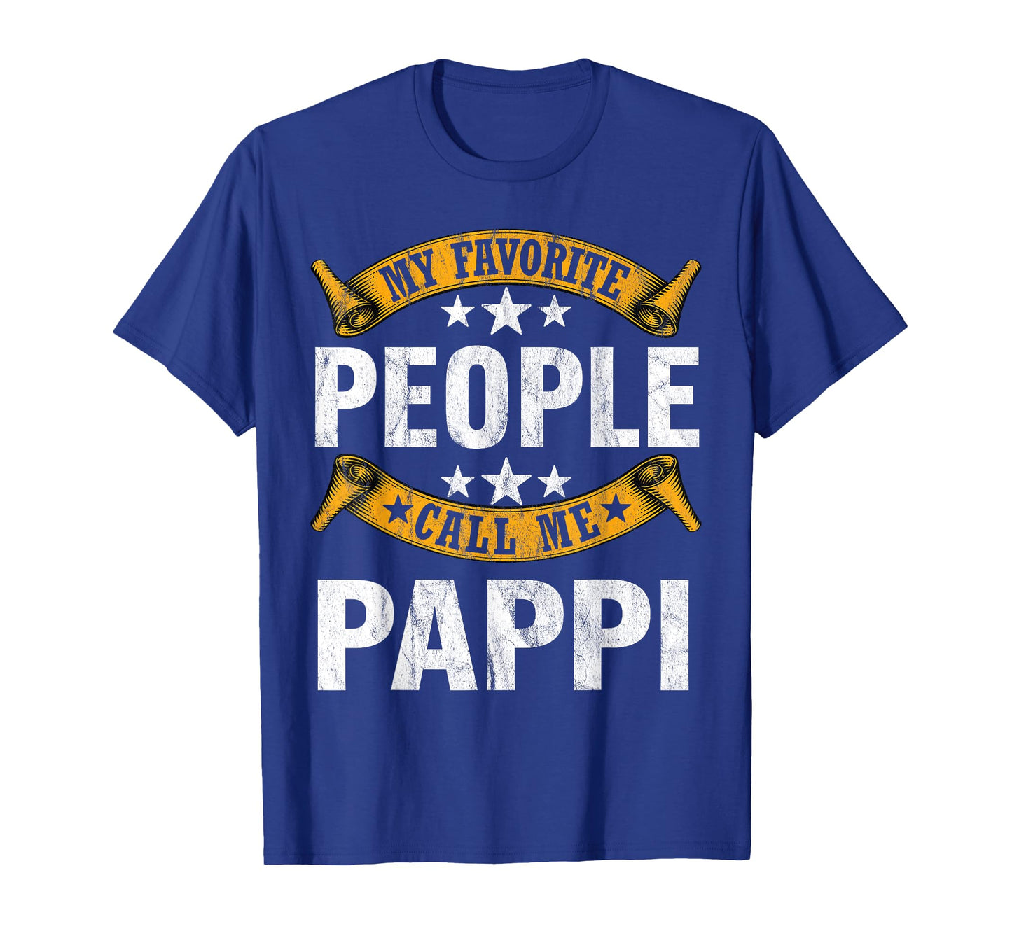 My Favorite People Call Me Pappi Vintage Fathers Day T-Shirt