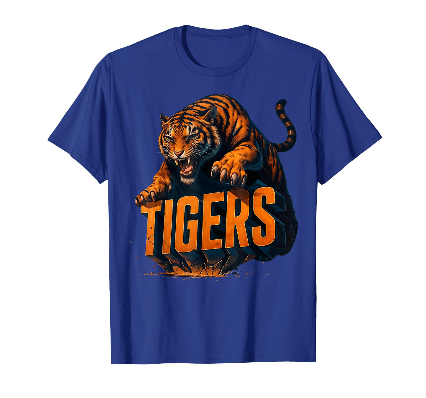 Graphic Classic Tigers First Name Apparel For Men Women Kids T-Shirt