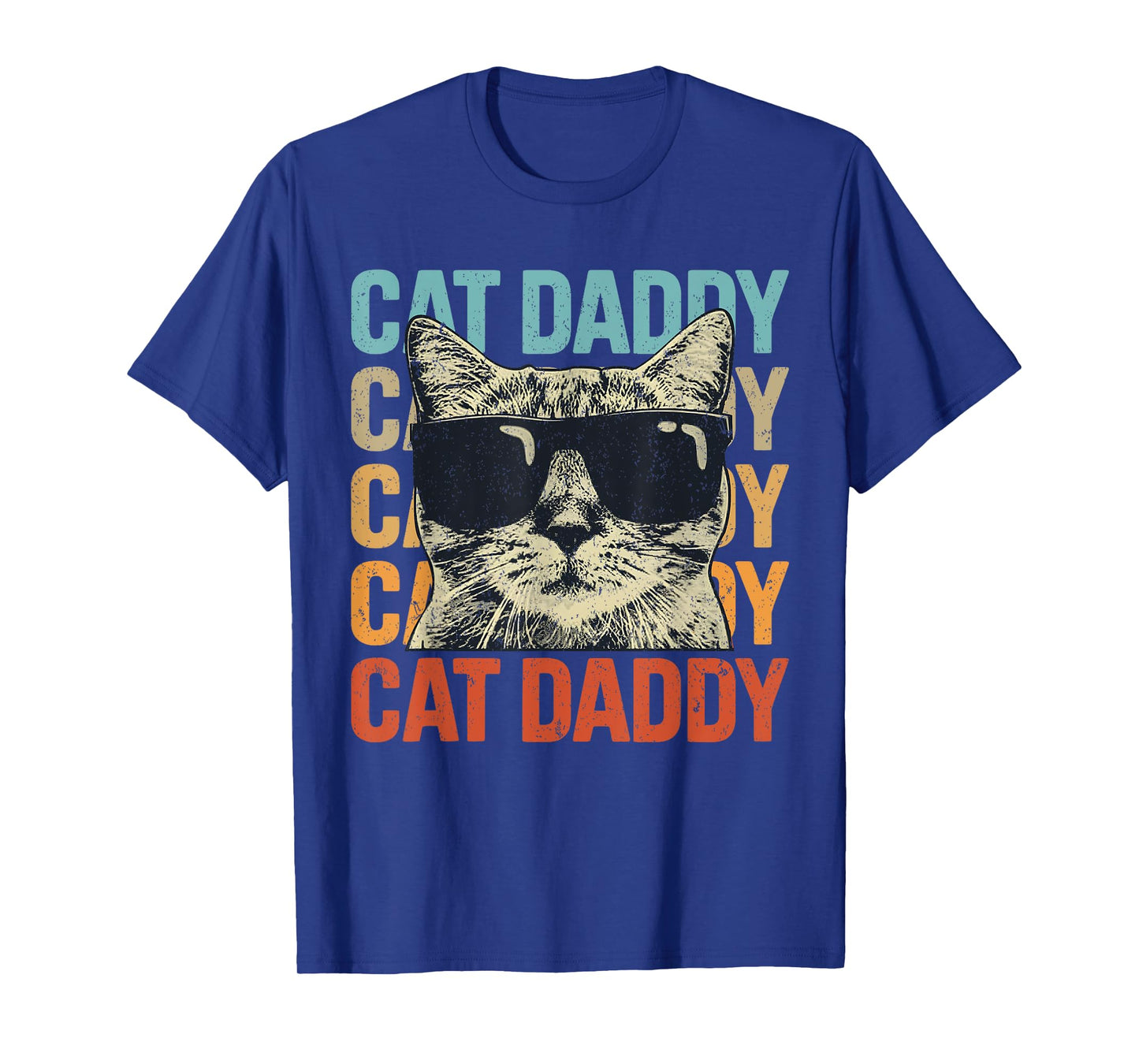 Funny Cat Daddy Lover Gift for Men Women Kid Boy Girl T-Shirt