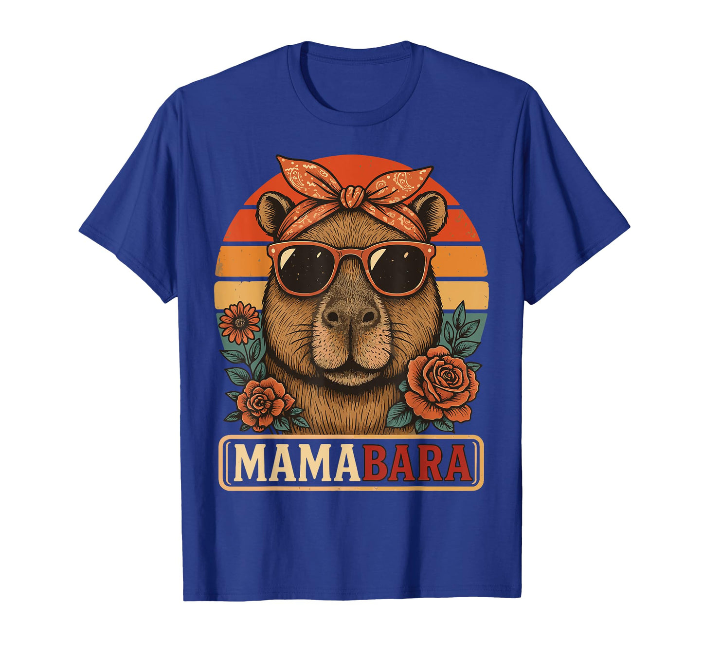 Mamabara Capybara Mother T-Shirt