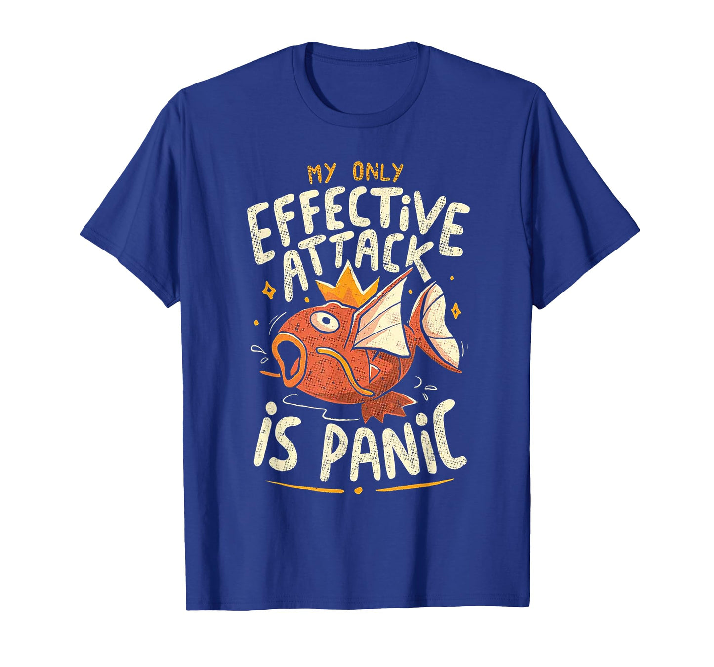 Fish My Only Effective Attack Is Panic T-Shirt