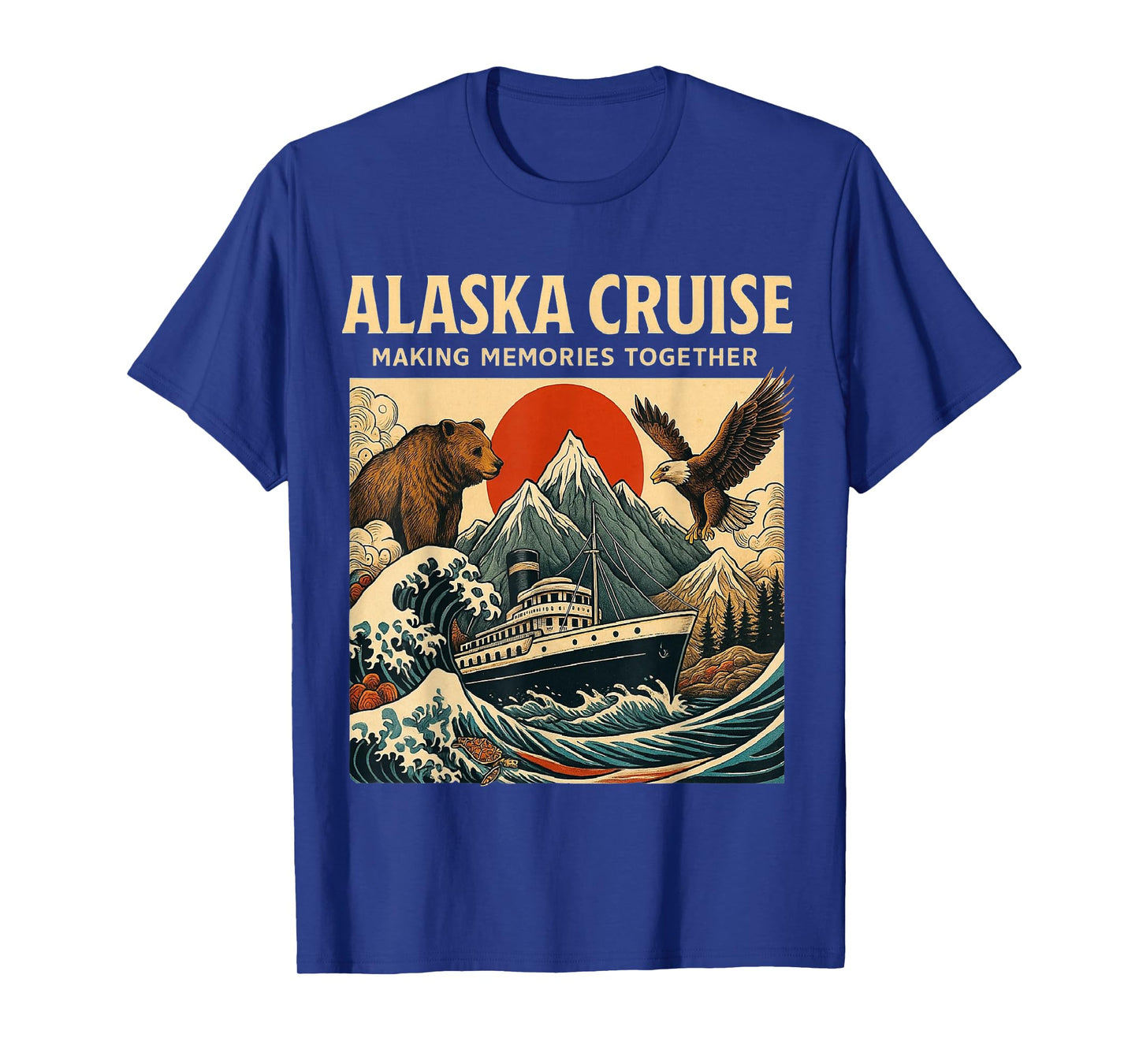 Matching Family Friends and Group Alaska Cruise 2025 T-Shirt