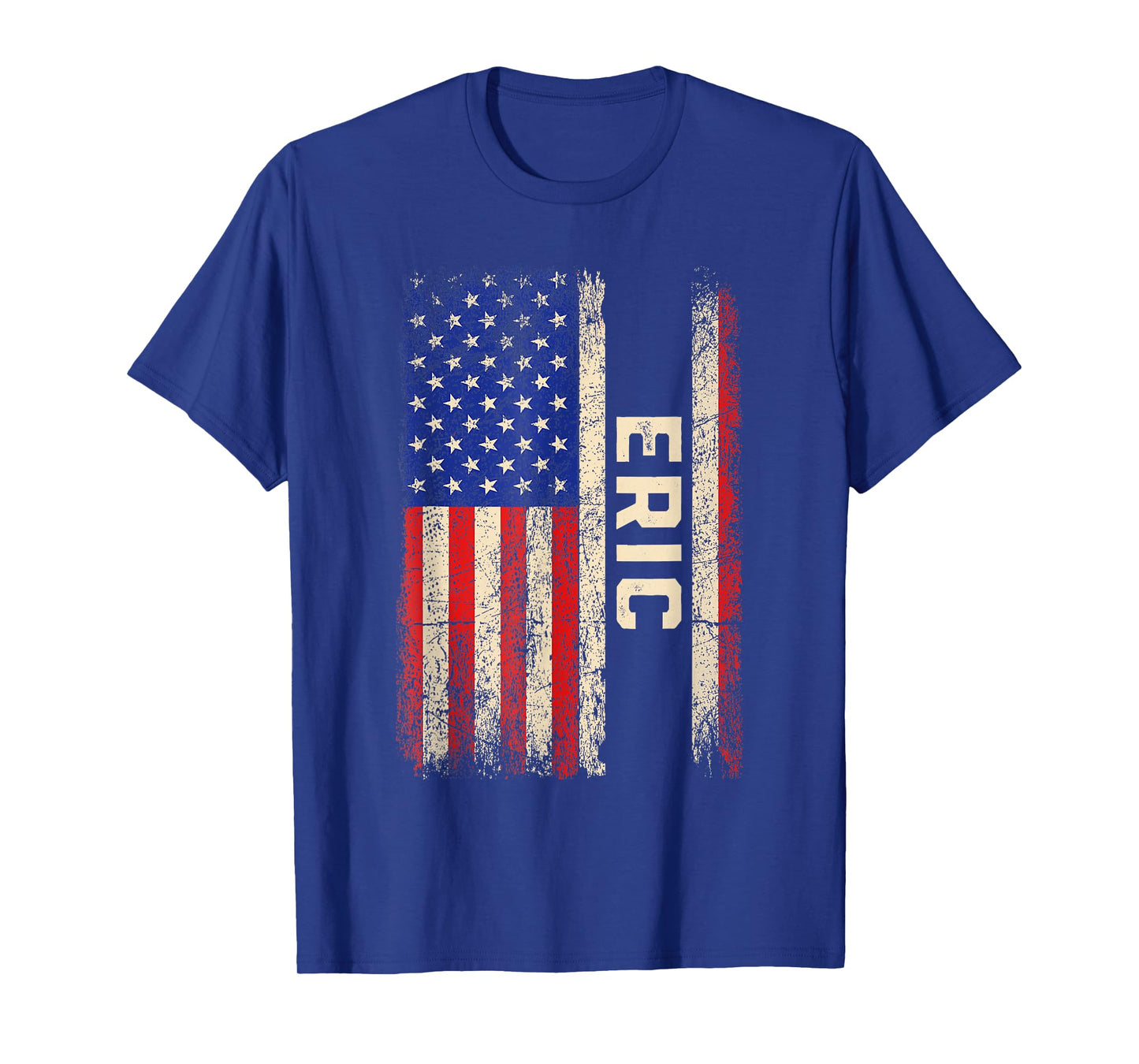 Eric First Name Shirt Eric Name American Flag T-Shirt