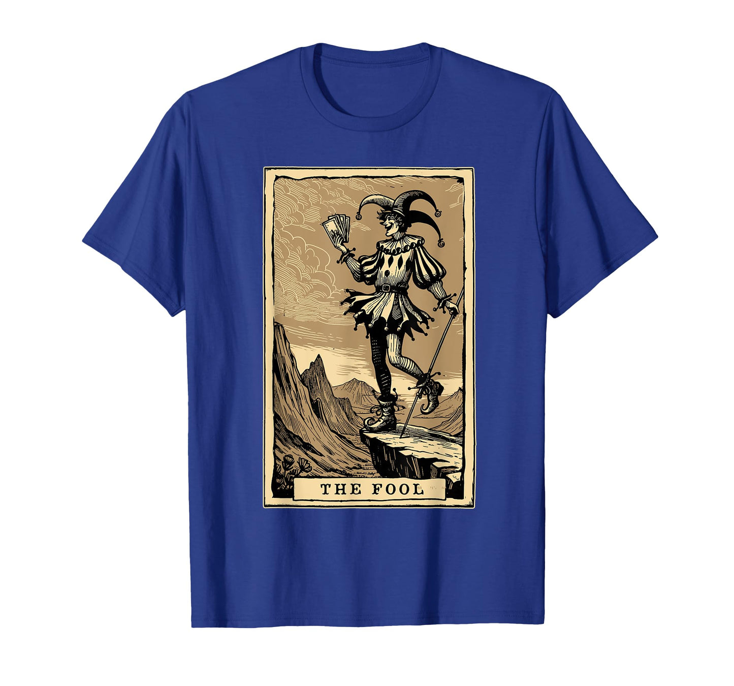 Tarot Card Shirt Jester The Fool Major Arcana Tarot Card T-Shirt