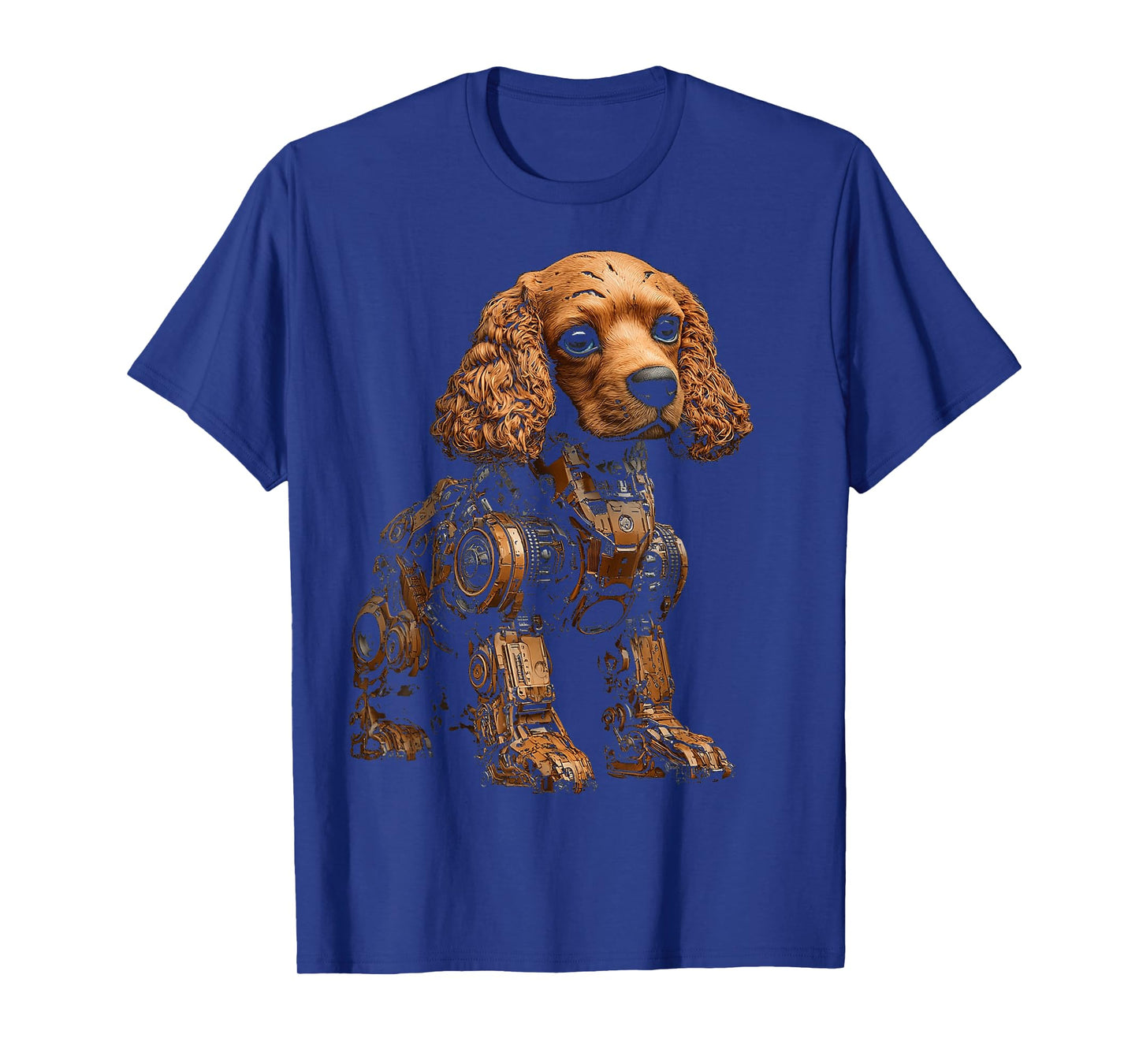Cocker Spaniel Dog Pet Artwork Blue Eyes Cocker Spaniel T-Shirt for Men Women Kids