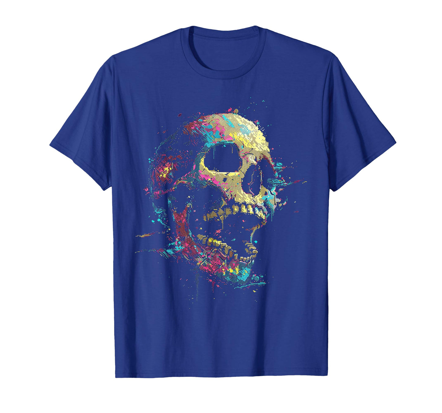 Skull Costume Halloween Spooky Art Skull T-Shirt