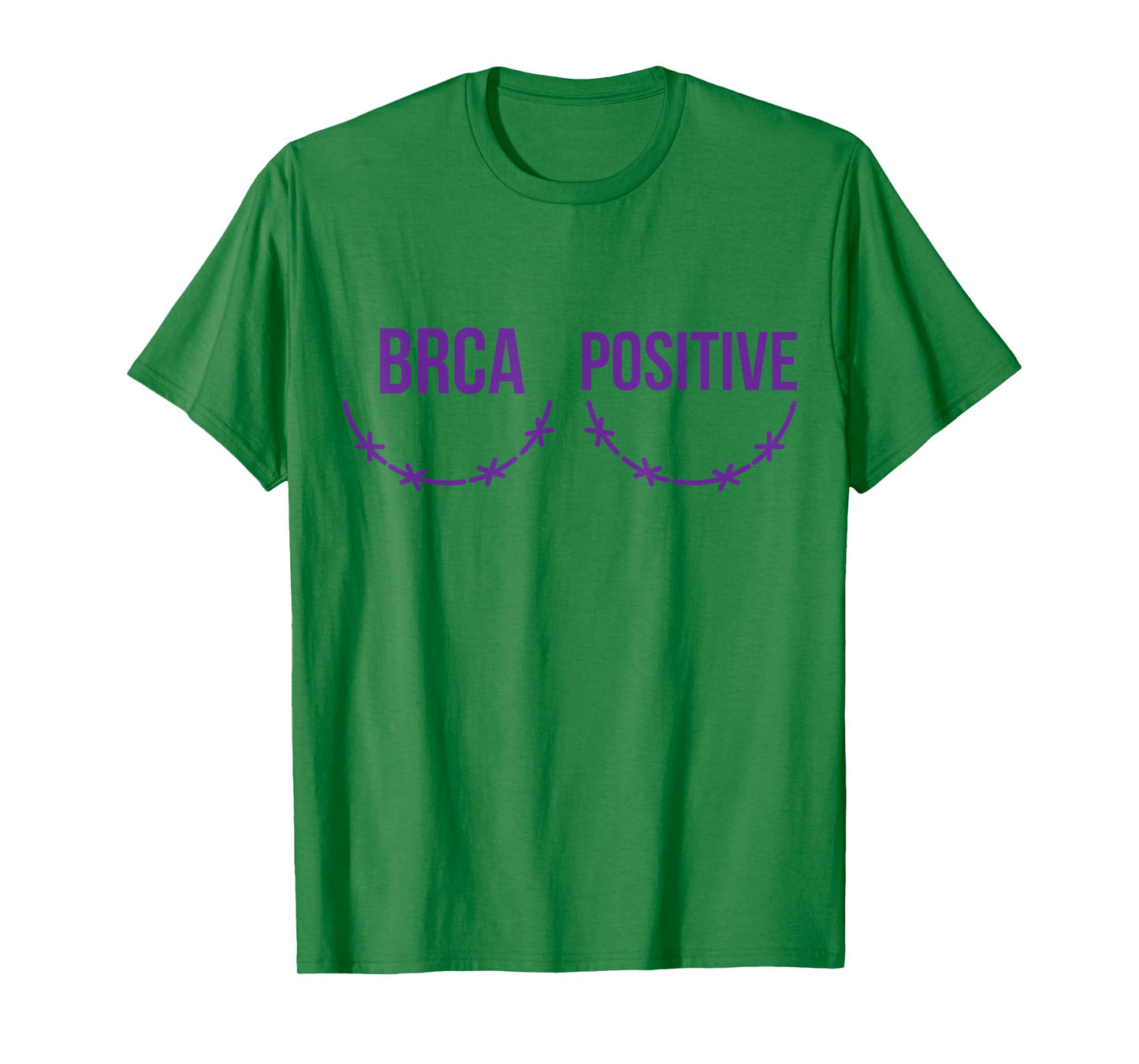 BRCA Positive Survivor Scar Breast Cancer Awareness T-Shirt