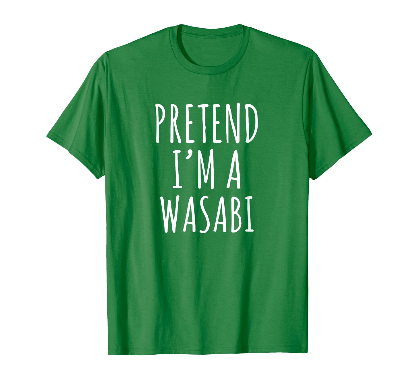 Halloween Costume Pretend I'm A Wasabi Simple Easy T-Shirt
