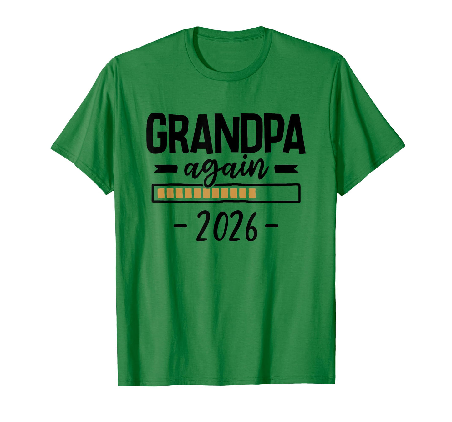 2nd Grandbaby Pregnancy Announcement - Grandpa Again 2026 T-Shirt