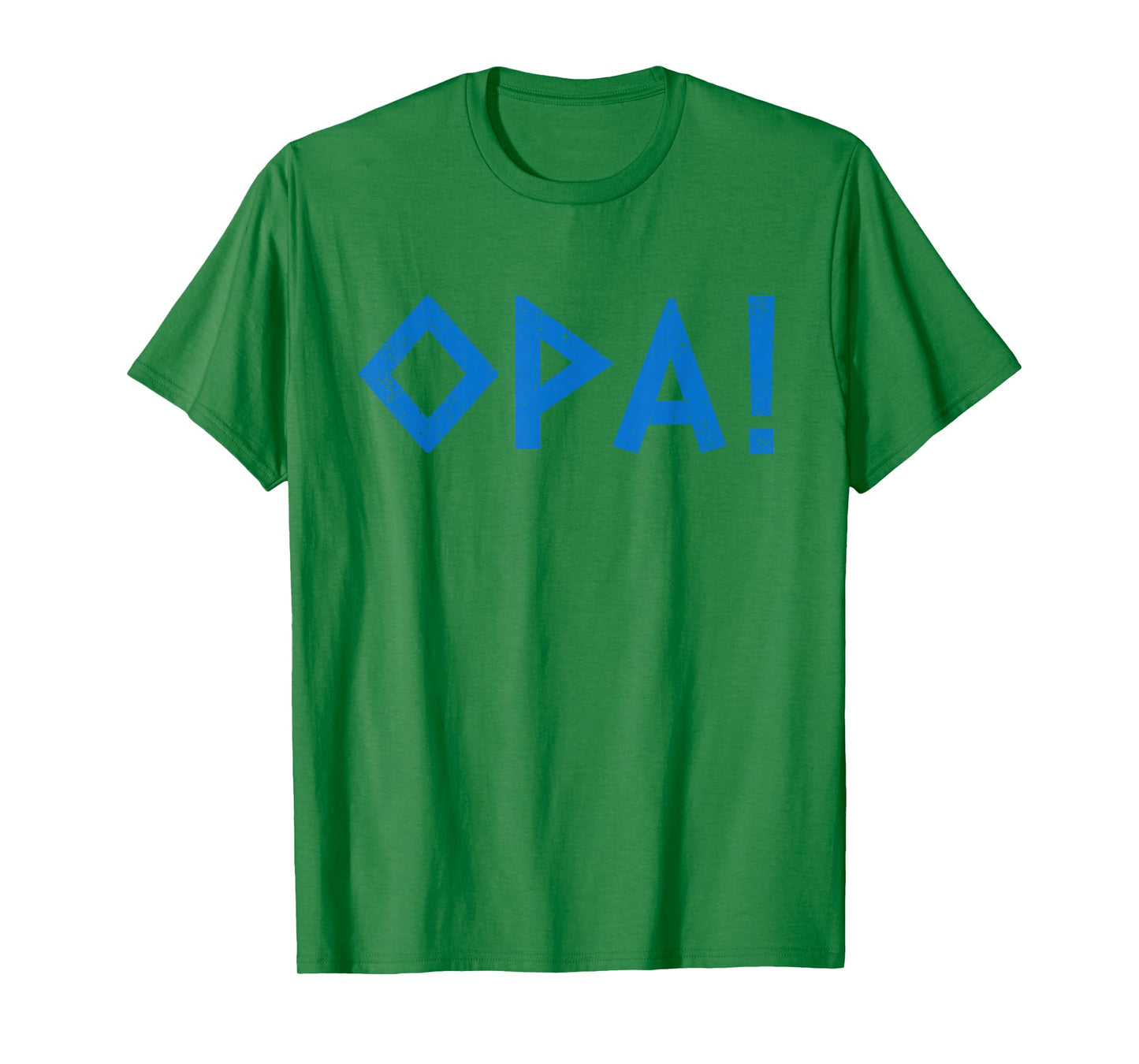 Opa Ancient Greek Pride Greek Flag Funny Greek Party Greece T-Shirt