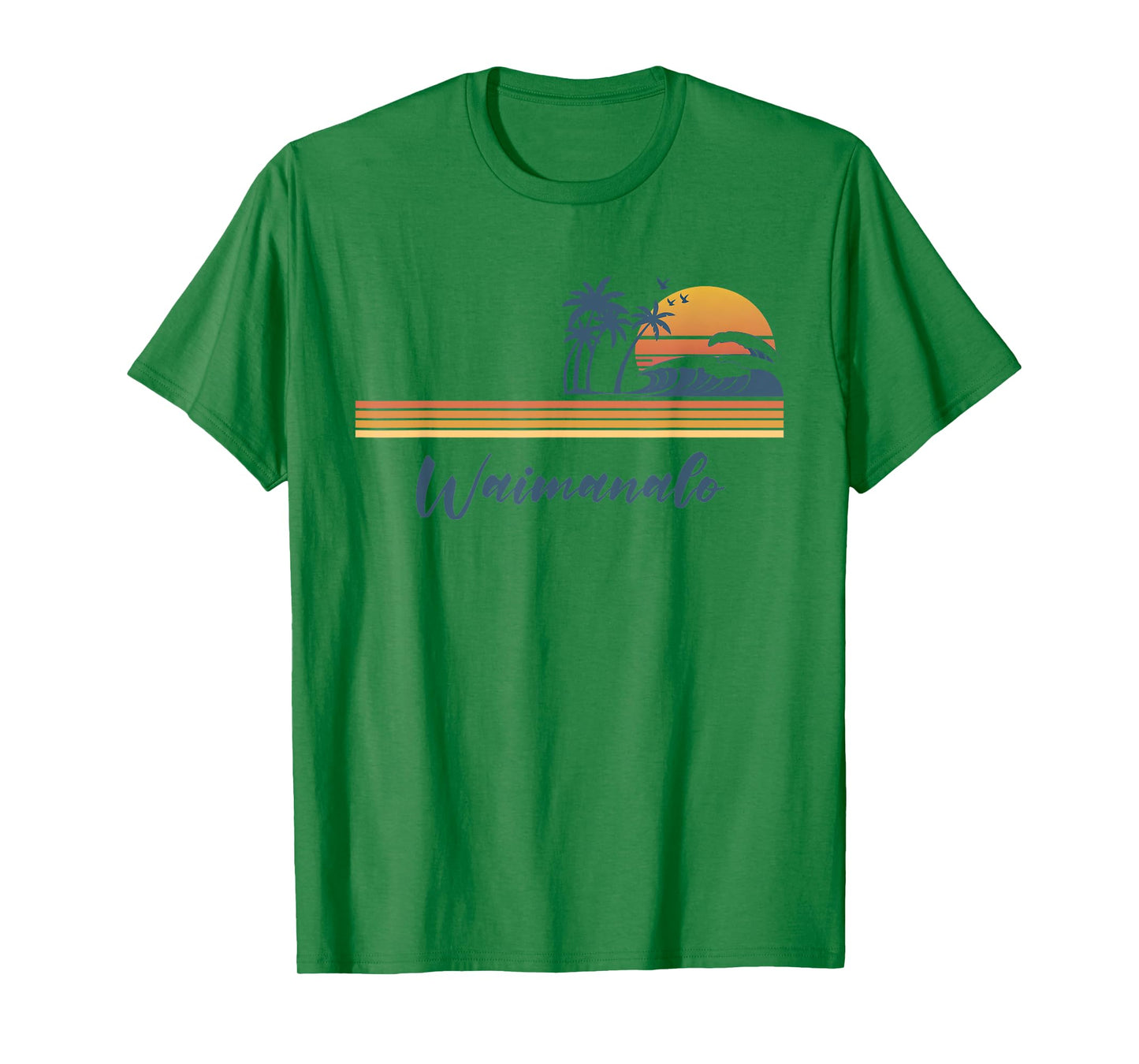 Waimanalo Beach Hawaii Family Matching Vacation Summer T-Shirt