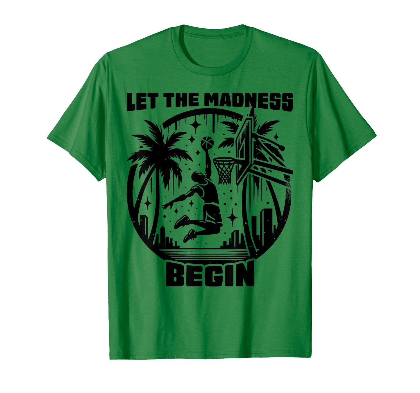 Basketball Bracket shirt Let the Madness Begin Funny College T-Shirt