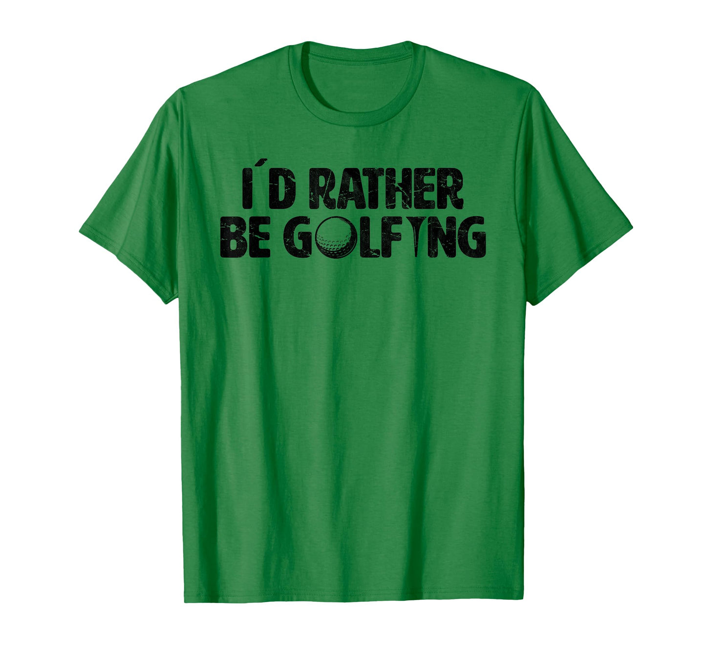 Golf I´d rather be golfing funny golf sports T-Shirt