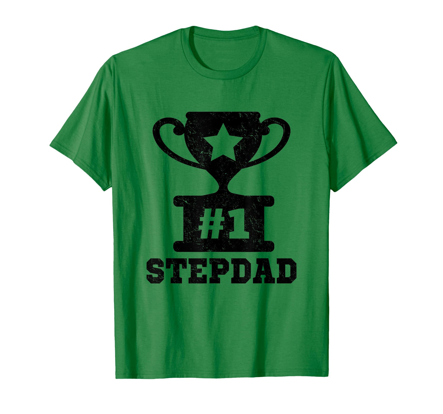 #1 Stepdad Number One Stepdad Stepfather Funny Father's Day T-Shirt