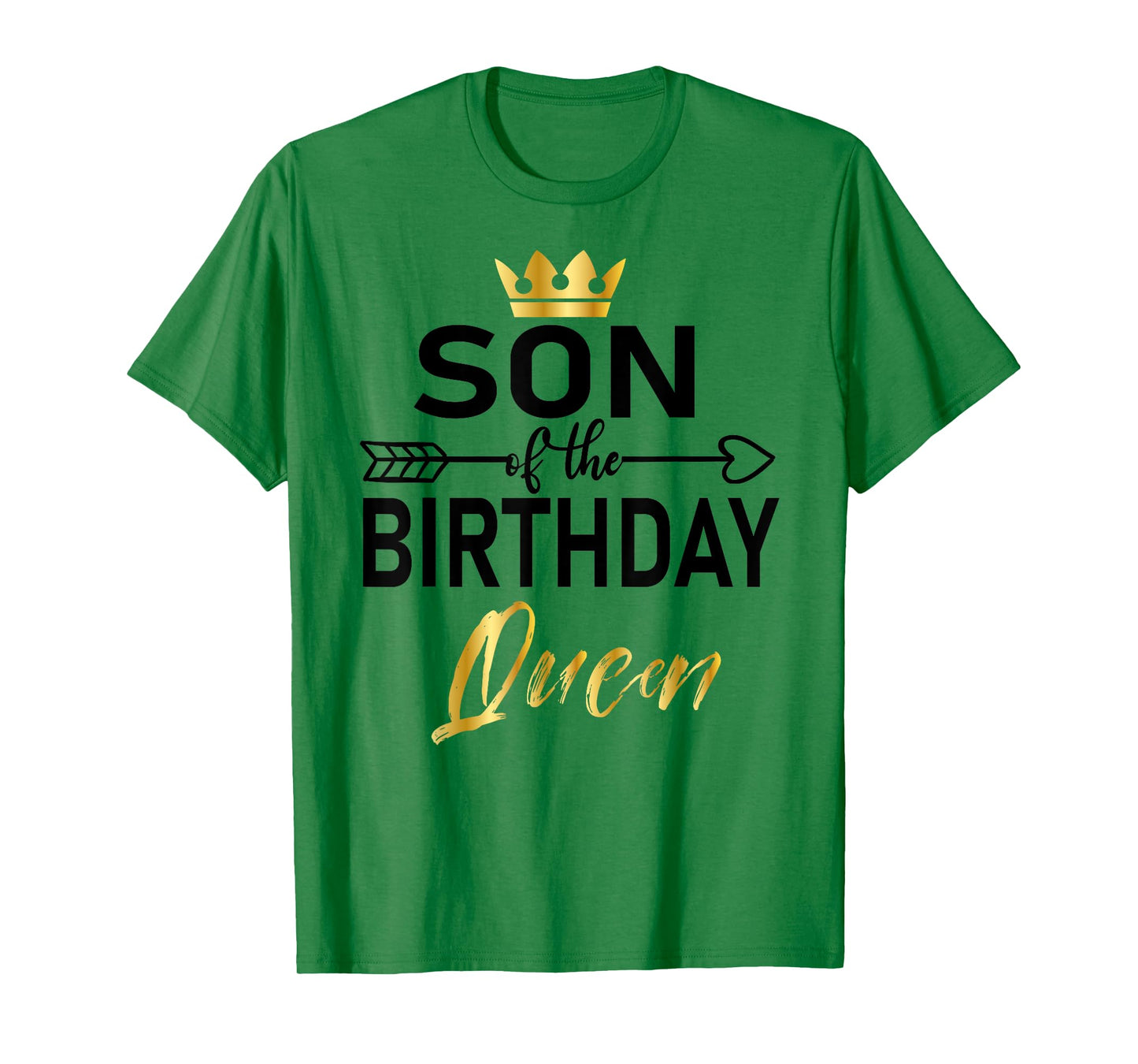 Son Of The Birthday Queen Mom's Bday matching Birthday T-Shirt