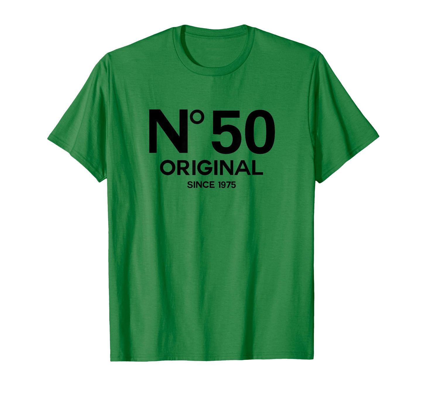 No 50 Original 50th Birthday Born in 1975 Fiftieth Retro T-Shirt