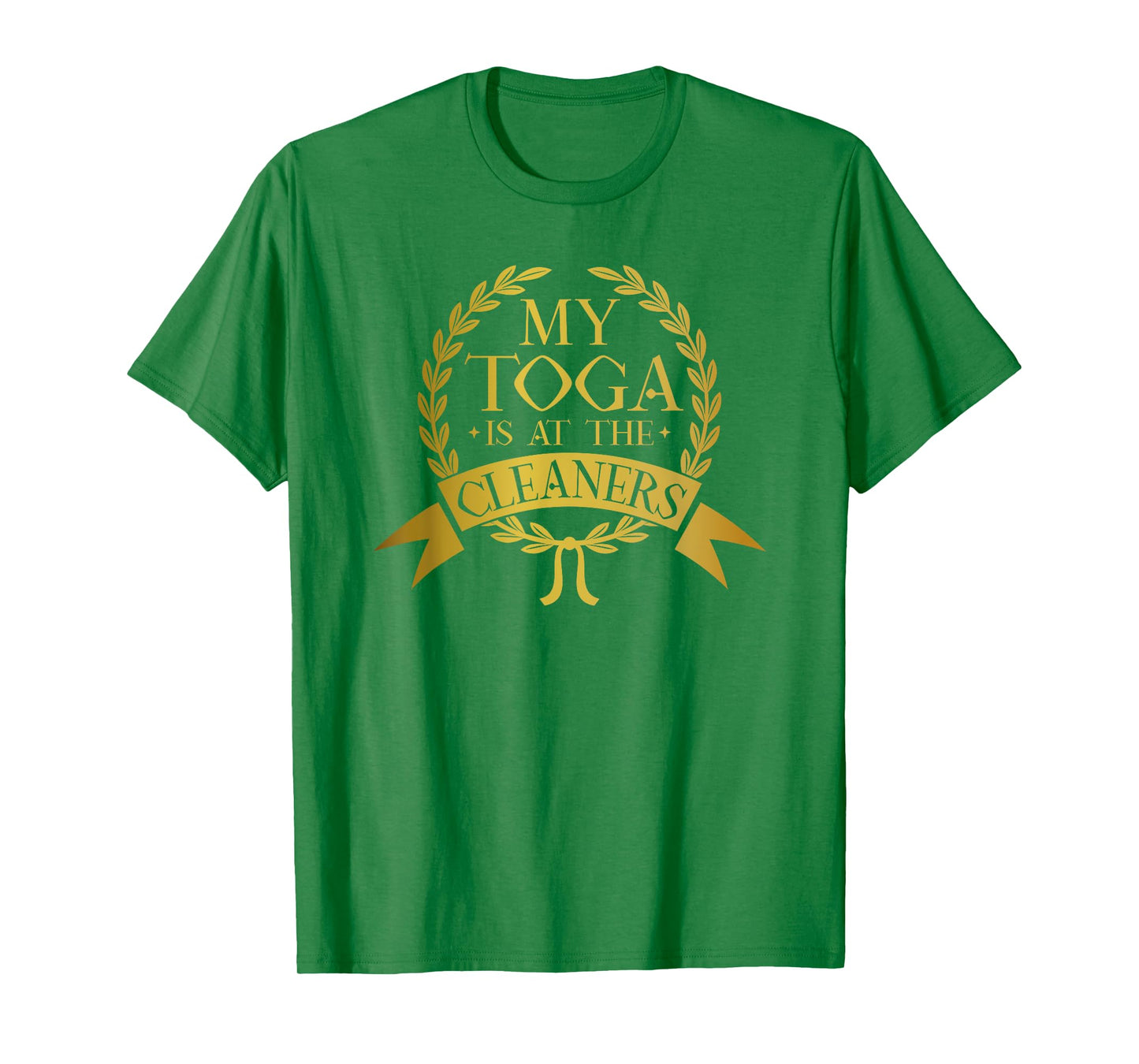 My Toga Is At The Cleaners Greek Party Costume T-Shirt