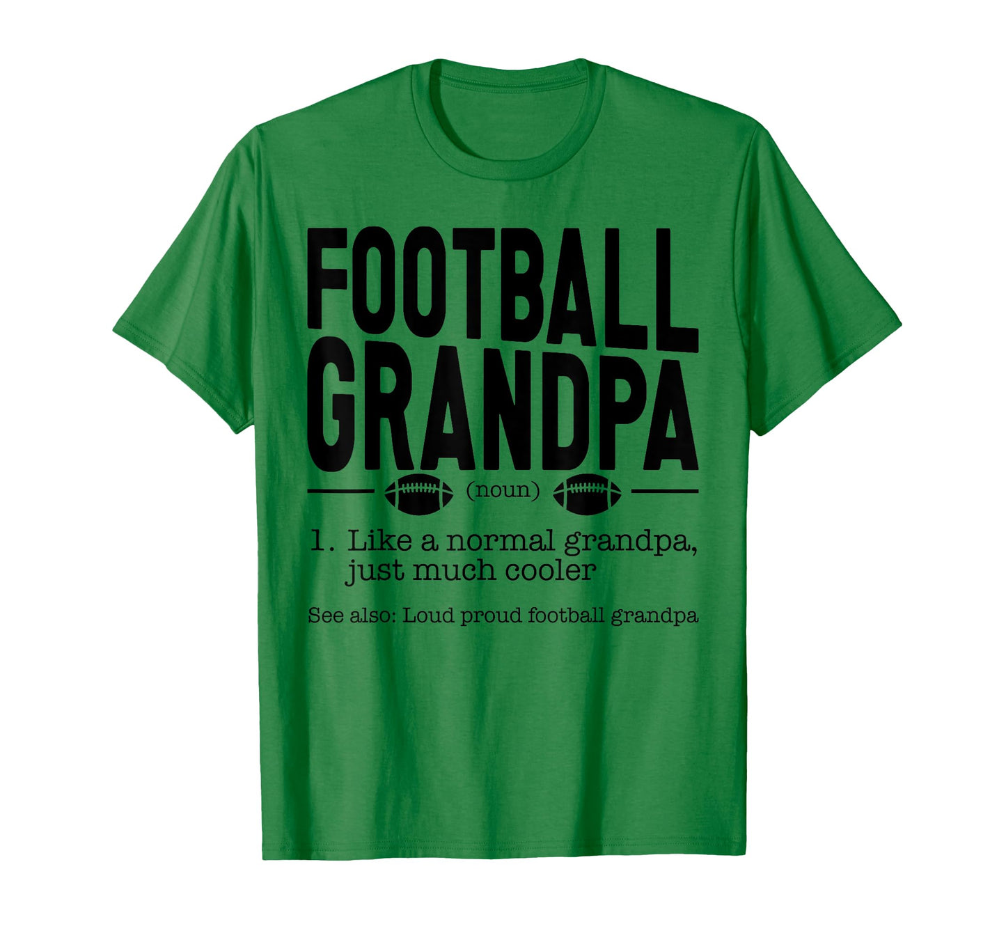 Football Grandpa T-Shirt
