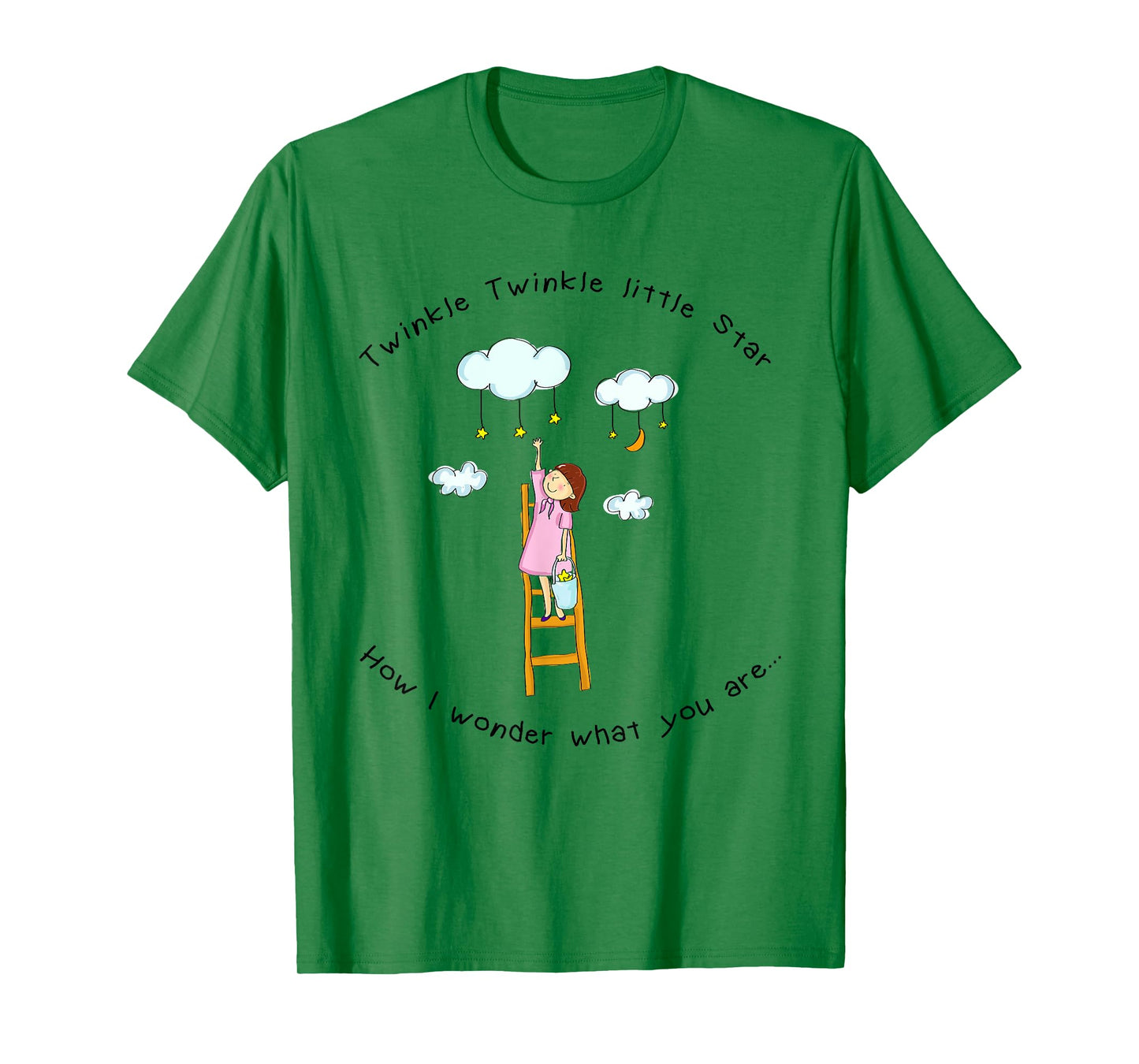 Twinkle Twinkle Little Star Nursery Rhymes T-shirt T-Shirt