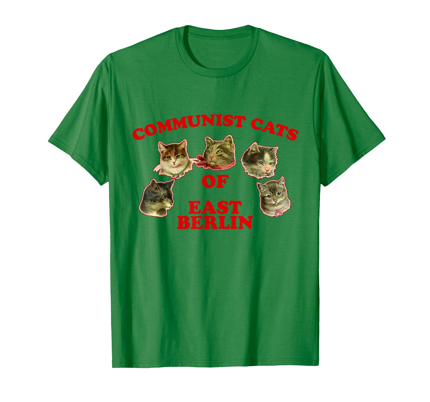 Communist Cats Of East Berlin funny saying T-Shirt