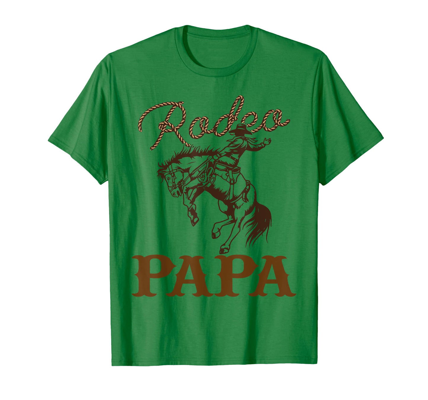 Papa Birthday Cowboy Cowgirl Western Rodeo Dad Bday Party T-Shirt