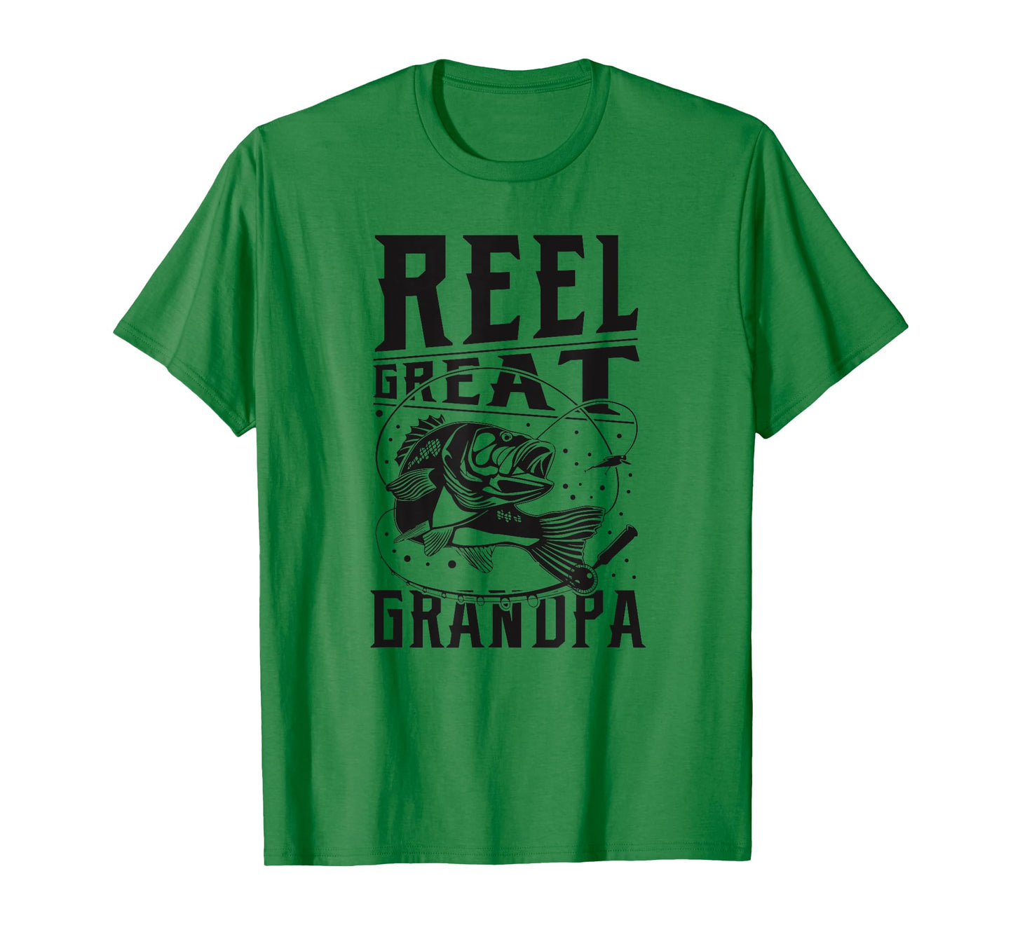 Fishing Grandpa Funny Father's Day Reel Great Grandpa T-Shirt