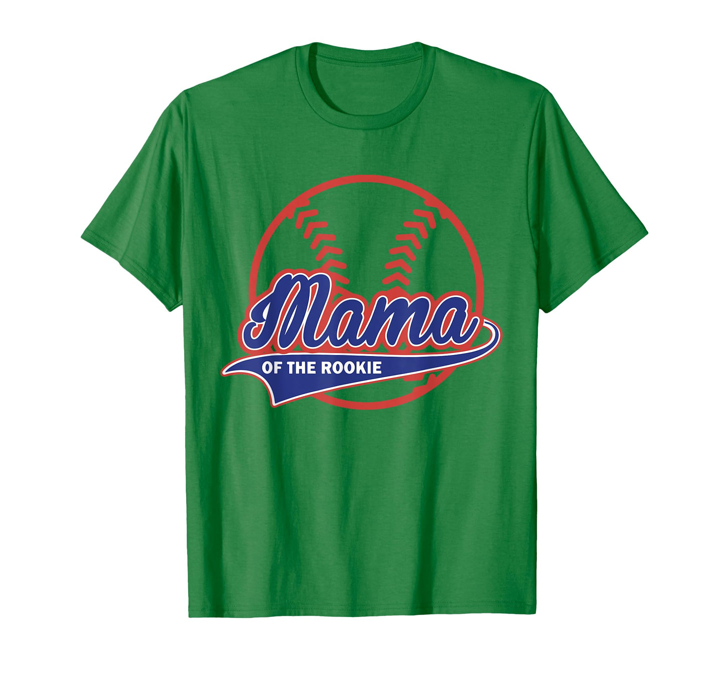 Mama Of The Rooki-e 1st Birthday Baseball Theme Matching T-Shirt