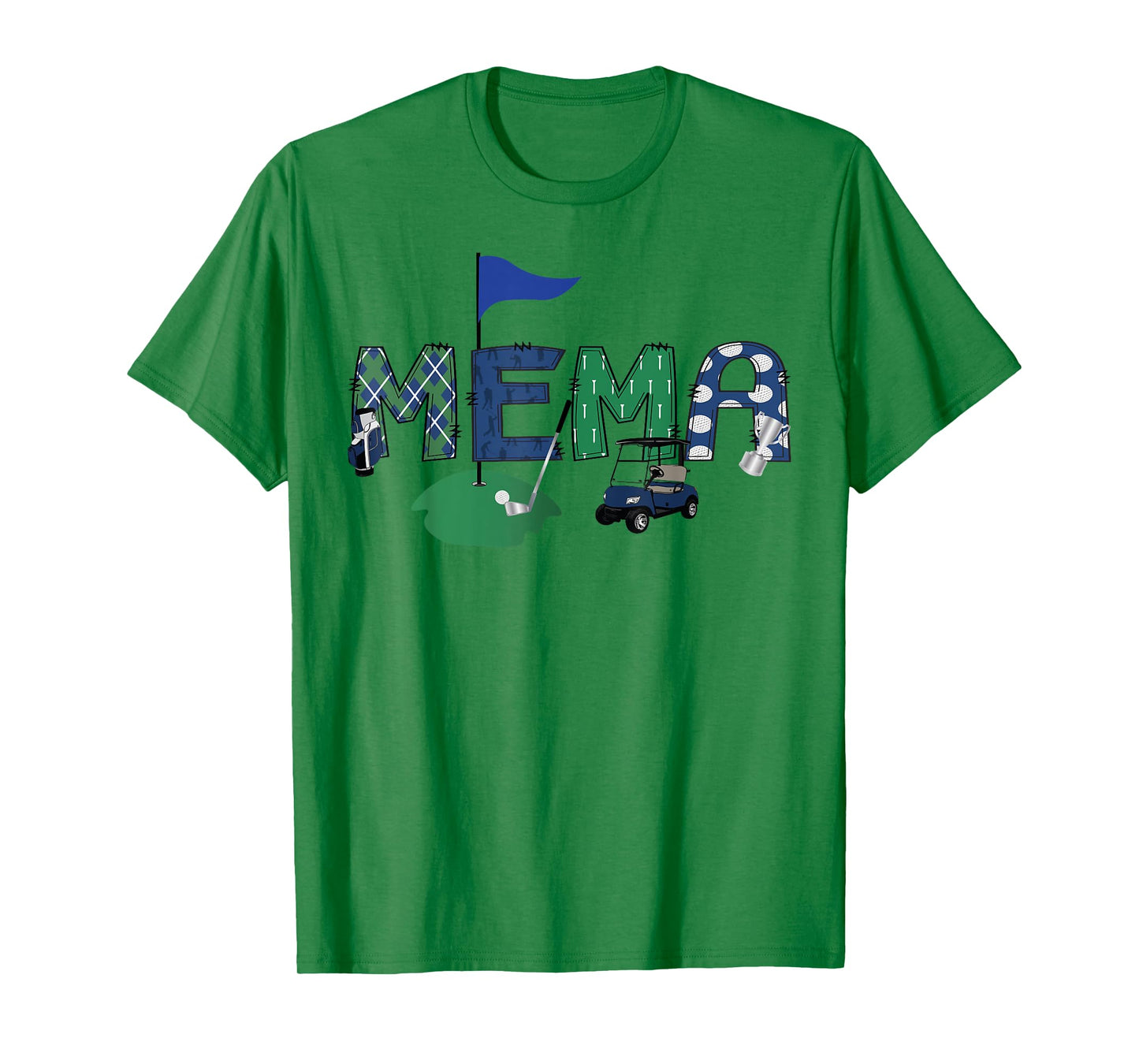 Golf Mema Hole In One Golf First Birthday Boy Party T-Shirt