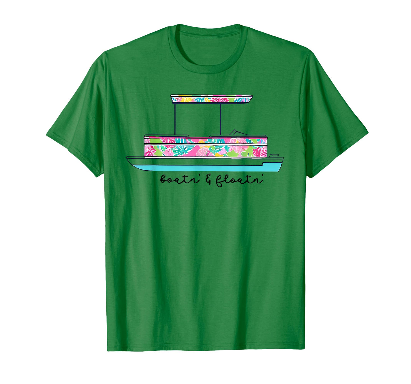 Boatin' And Floatin' Lake Life River Summer Vacation Family T-Shirt