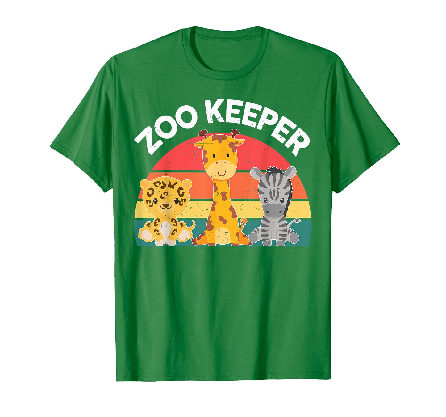 Women Zoo Crew-Shirt Toddler Boys Girl Kids Zoo Keeper Adult T-Shirt