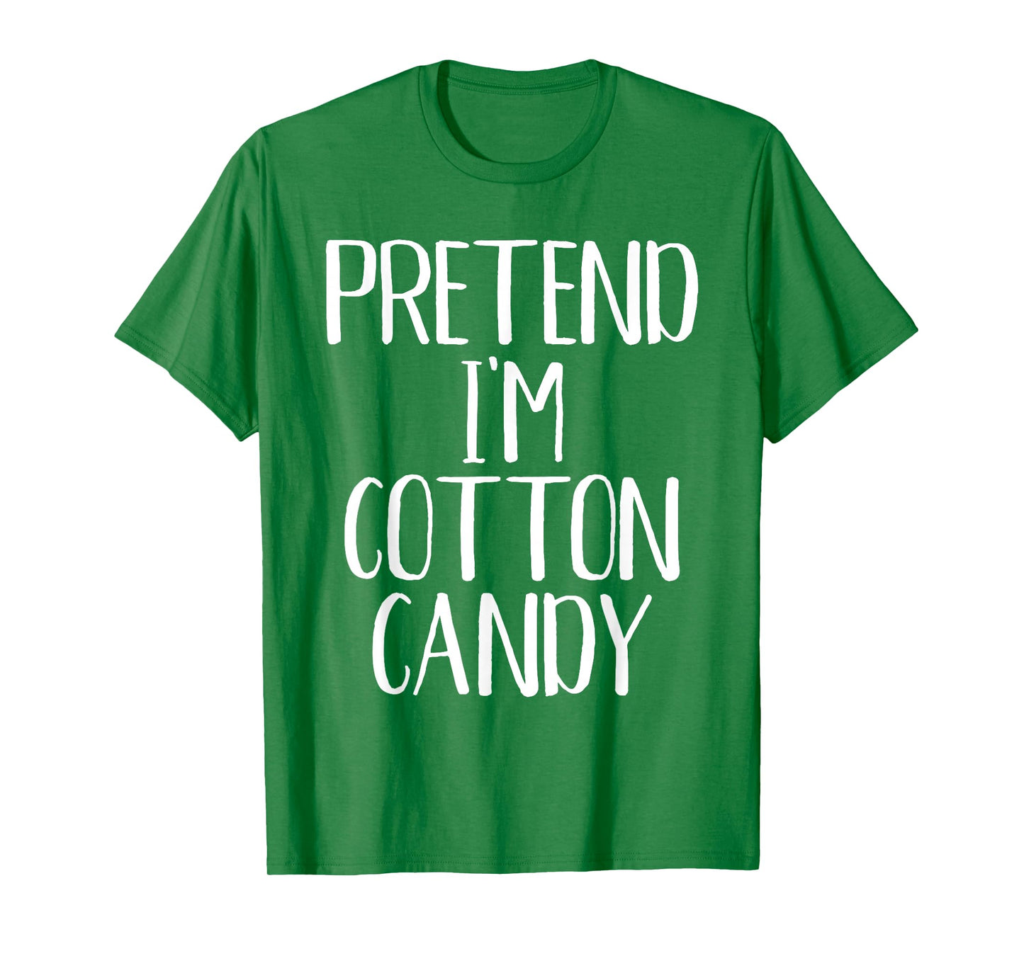 Pretend I'm Cotton Candy Costume Family Idea Halloween Party T-Shirt