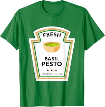 Basil Pesto Condiment Group Costume T-Shirt