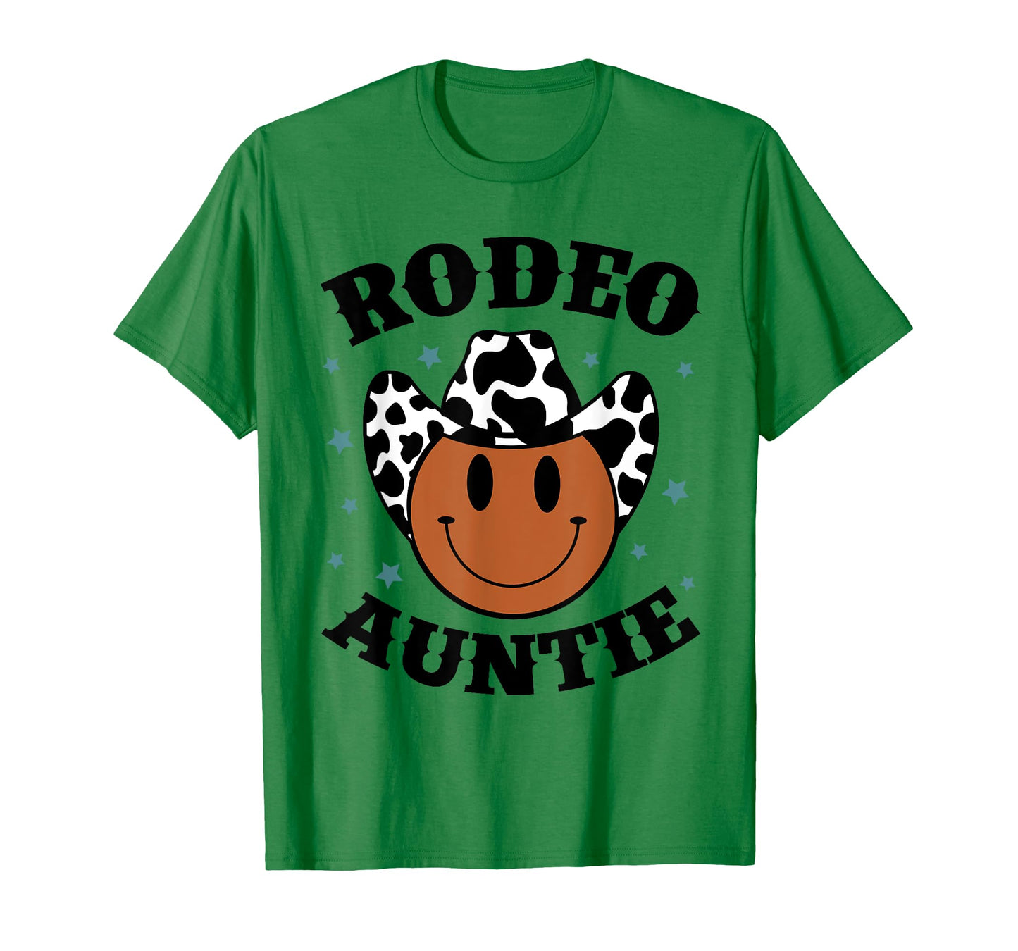 Rodeo Auntie Western Rodeo Cowboy Birthday Party Matching T-Shirt