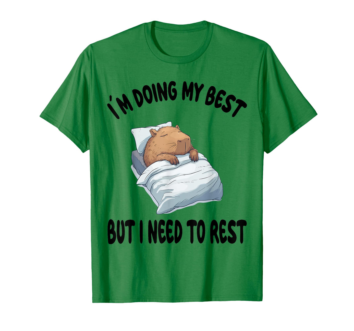 Capybara Official Sleepshirt Pajamas Nightgown T-Shirt