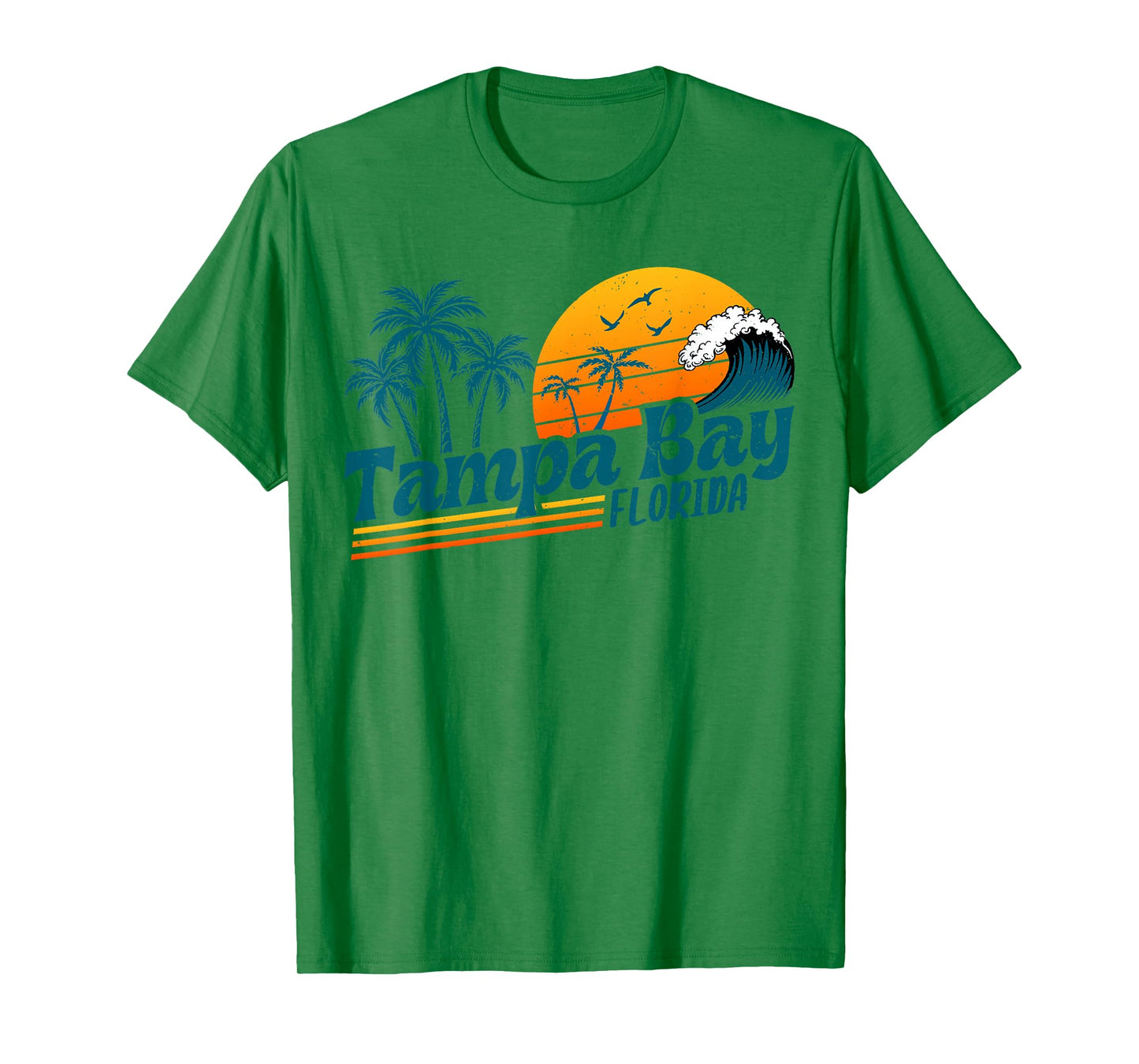 Vintage Tampa Bay Florida Beach Summer Vacation Spring Break T-Shirt