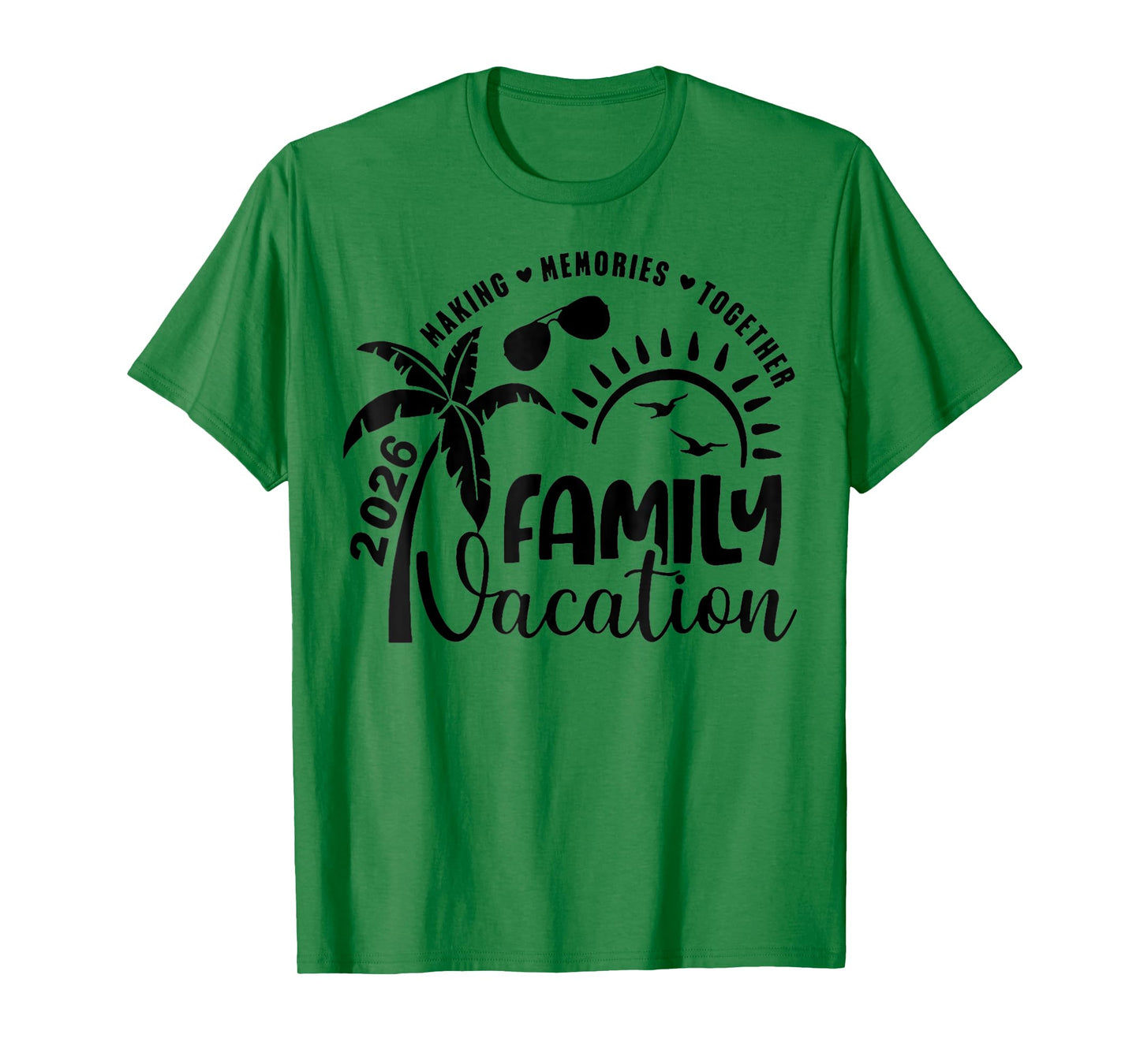 Family Vacation 2026 Beach Matching Family Summer Vacation T-Shirt